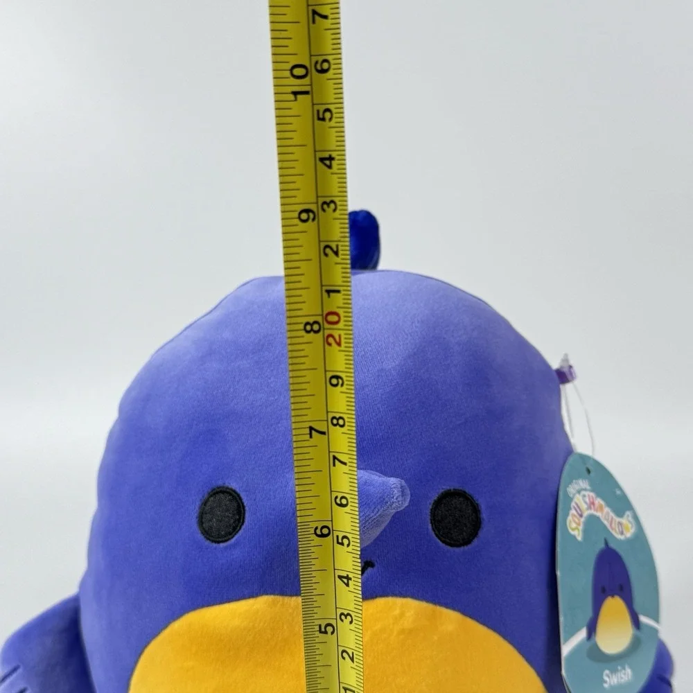Squishmallows Sealife Swish the Blue Swordfish Plush Stuffed‎ Animal Toy 8 in